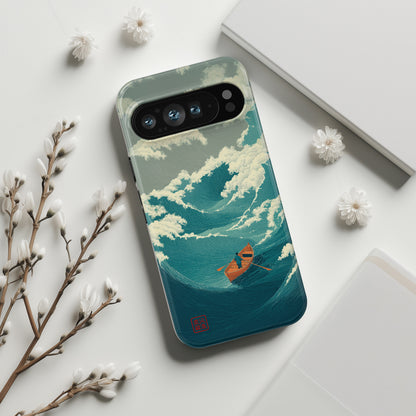 The Great Swell – Ukiyo-e Wave Design Phone Case for Google Pixel