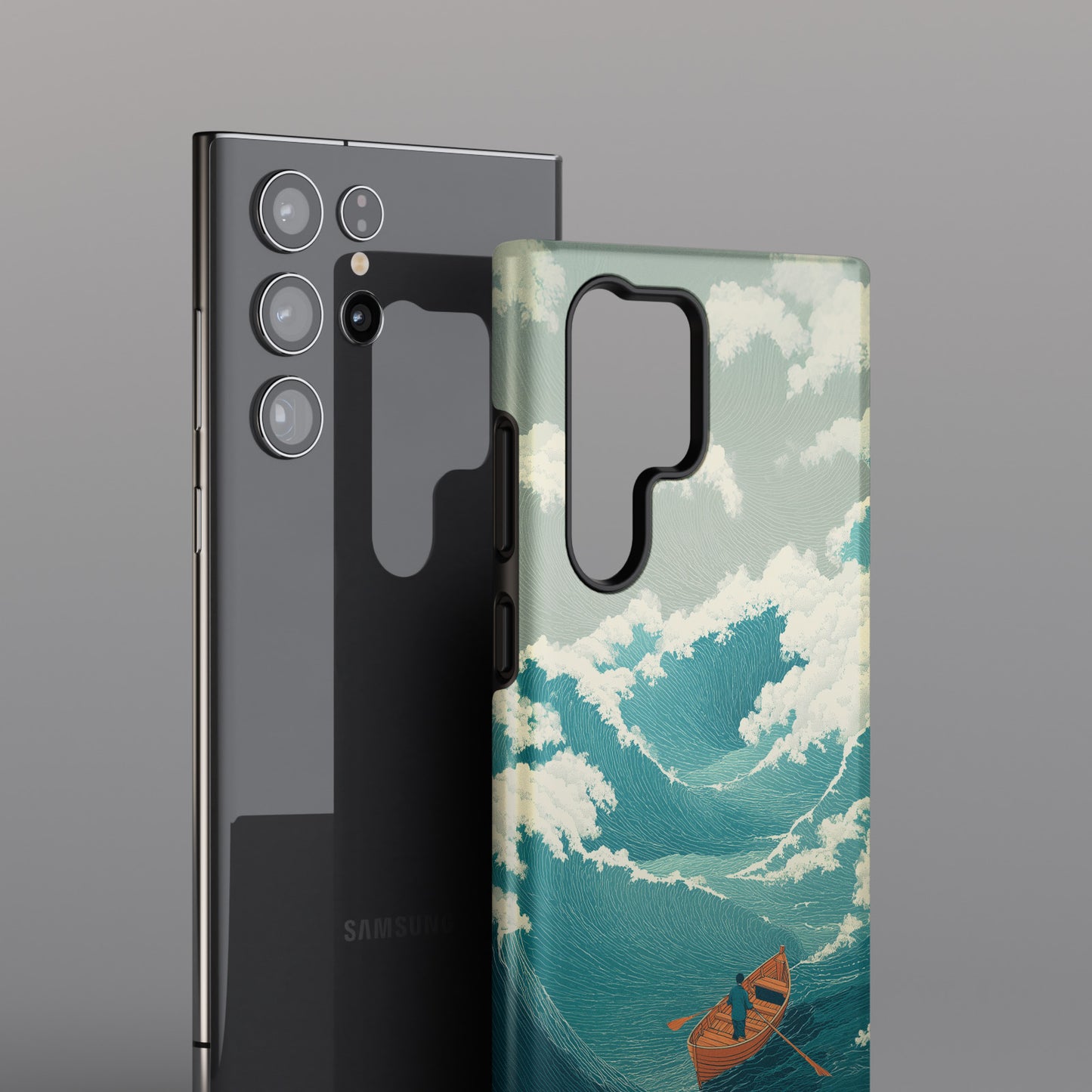 The Great Swell – Ukiyo-e Wave Design Phone Case for Galaxy S series Phones
