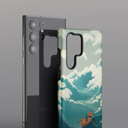 The Great Swell – Ukiyo-e Wave Design Phone Case for Galaxy S series Phones