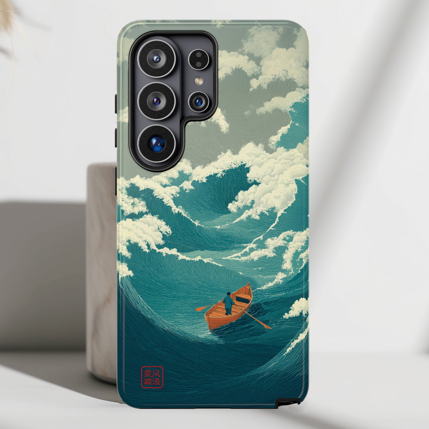 The Great Swell – Ukiyo-e Wave Design Phone Case for Galaxy S series Phones