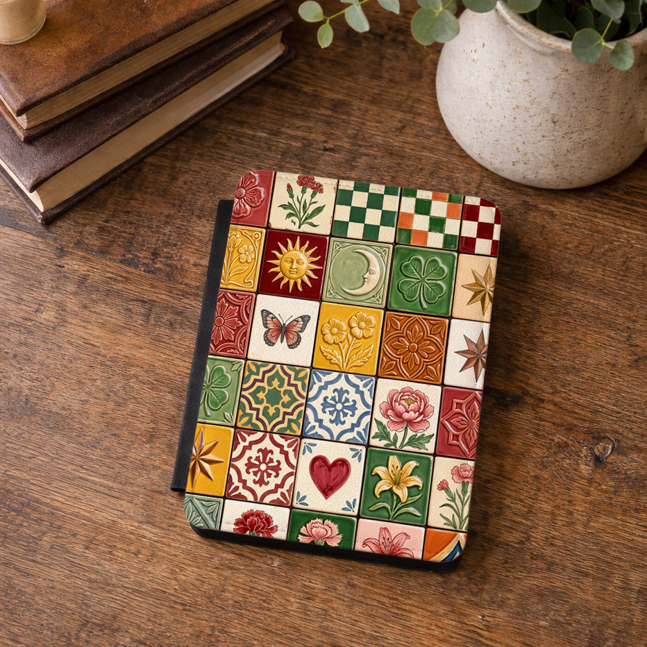The Mediterranean Mosaic – Ceramic Tile Kindle Case