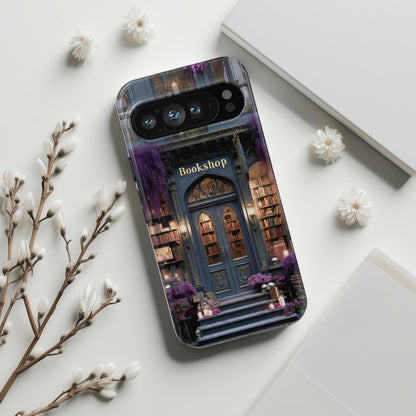The Midnight Bookshop Design Phone Case for Google Pixel
