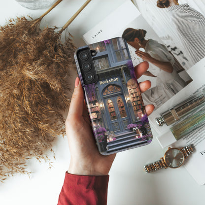 The Midnight Bookshop Design Phone Case for Galaxy S series Phones