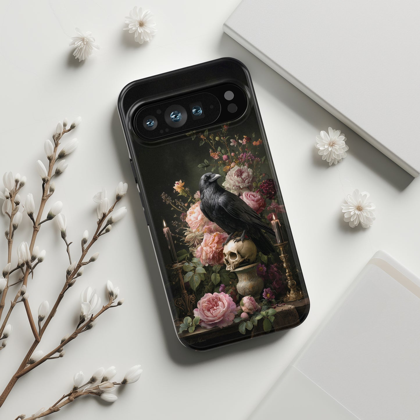 The Nevermore Design Phone Case for Google Pixel