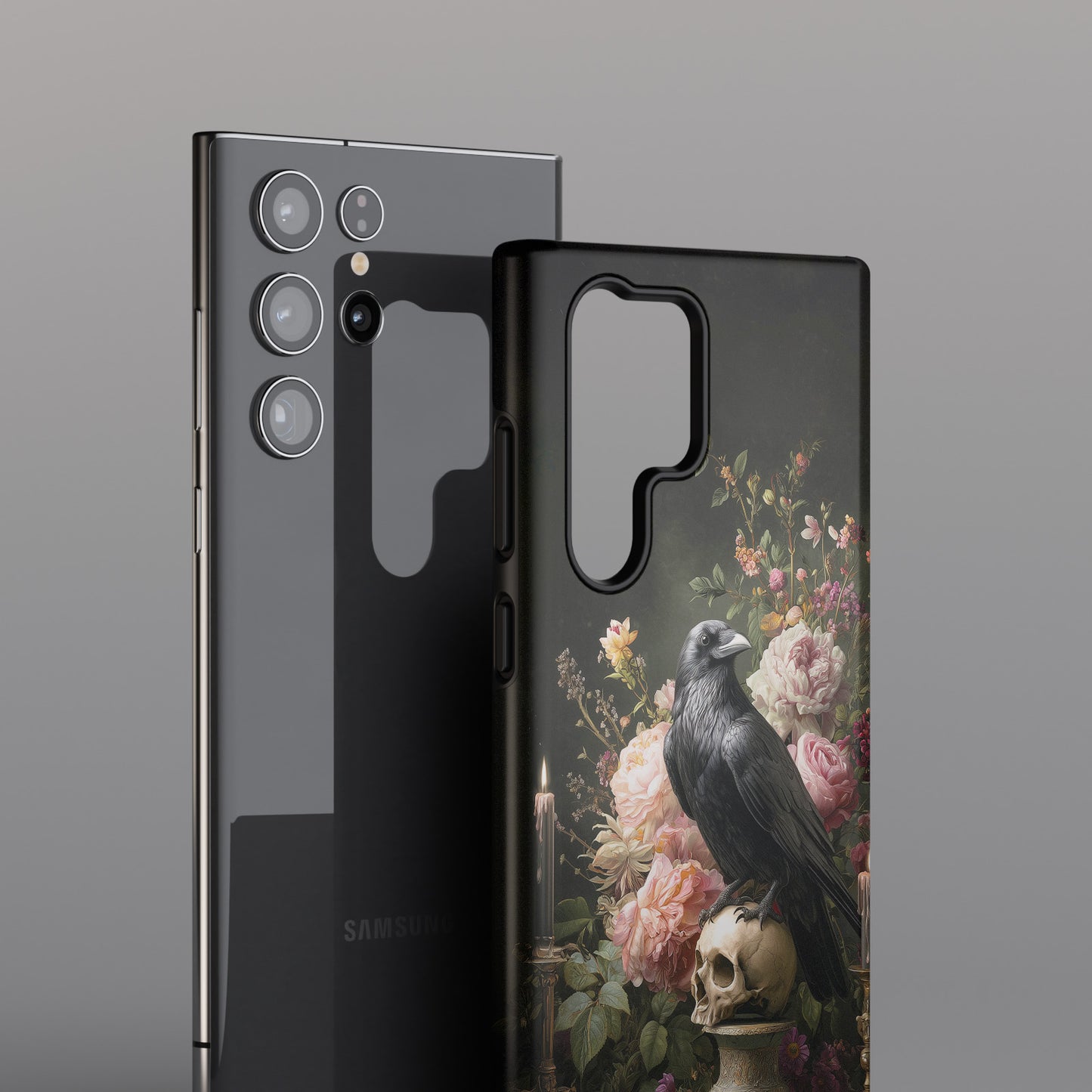 The Nevermore Design Phone Case for Galaxy S series Phones