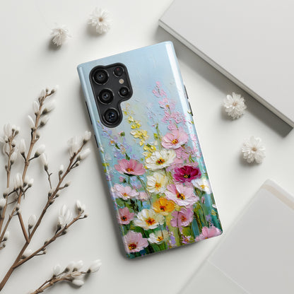 The Painted Spring Design Phone Case for Galaxy S series Phones