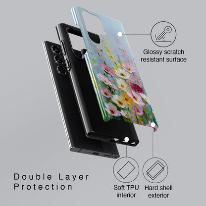 The Painted Spring Design Phone Case for Galaxy S series Phones