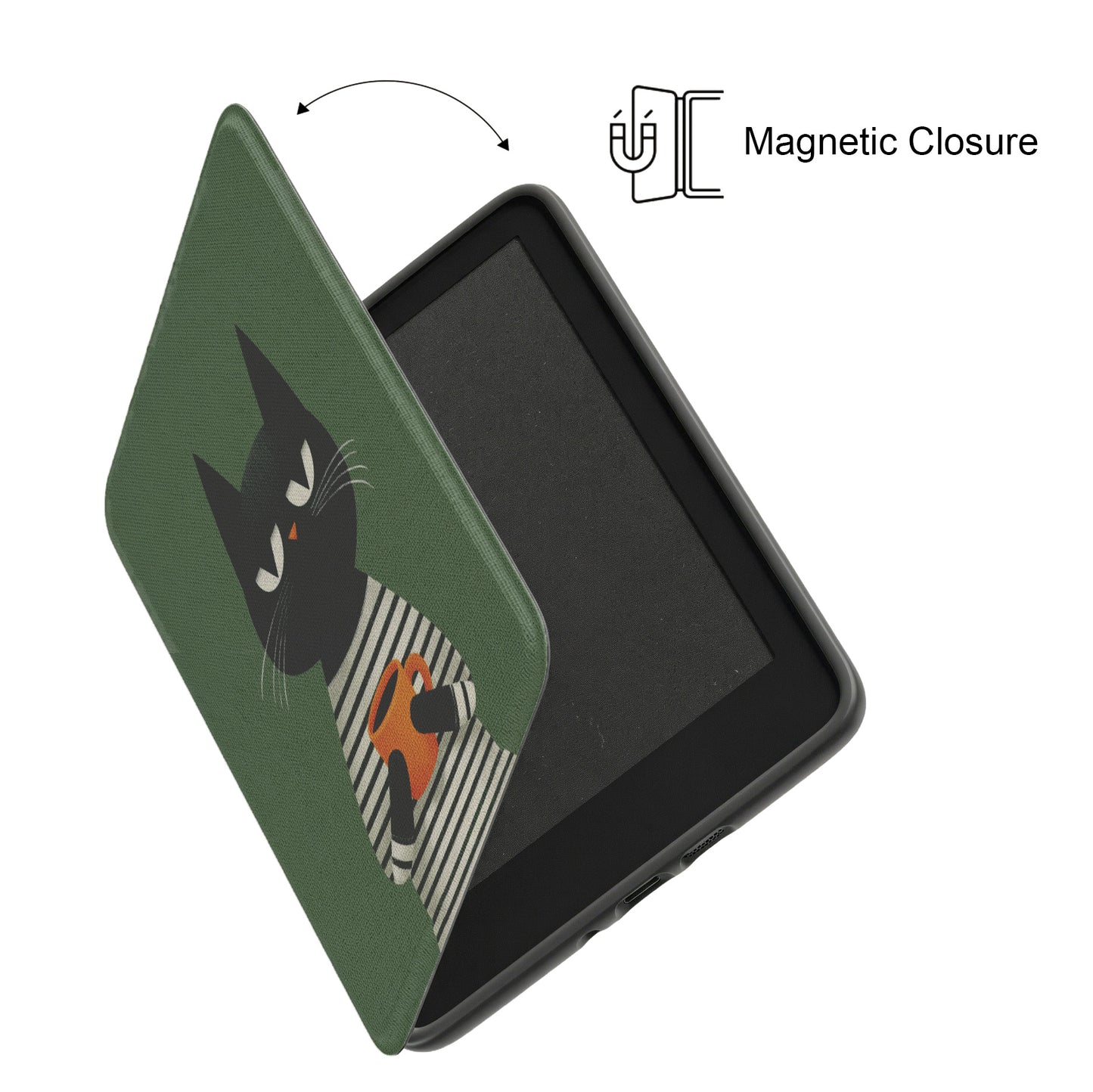 The Pre-Caffeine Feline – Grumpy Cat Kindle Case