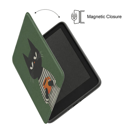The Pre-Caffeine Feline – Grumpy Cat Kindle Case