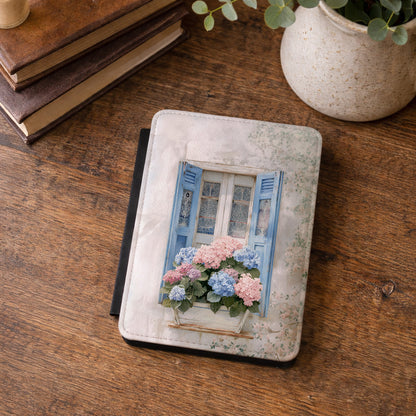 The Provence Window – Hydrangea Design Kindle Case