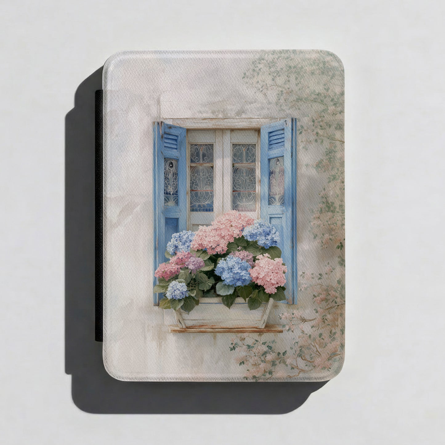 The Provence Window – Hydrangea Design Kindle Case