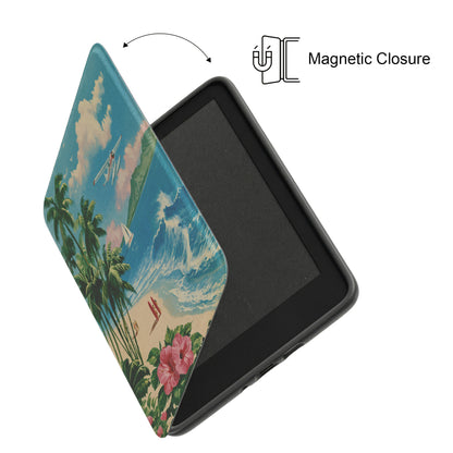The Retro Paradise – Vintage Travel Poster Kindle Case