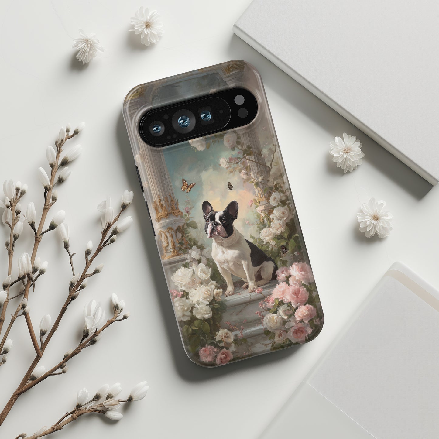 The Royal Frenchie Design Phone Case for Google Pixel