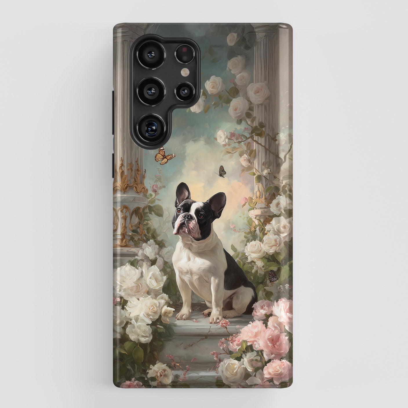 The Royal Frenchie Design Phone Case for Galaxy S series Phones