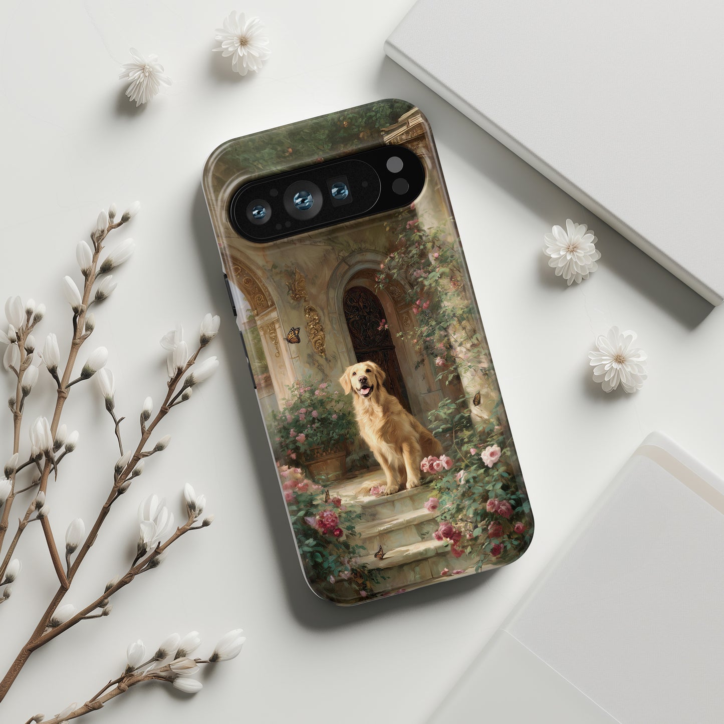 The Royal Golden Guardian Design Phone Case for Google Pixel