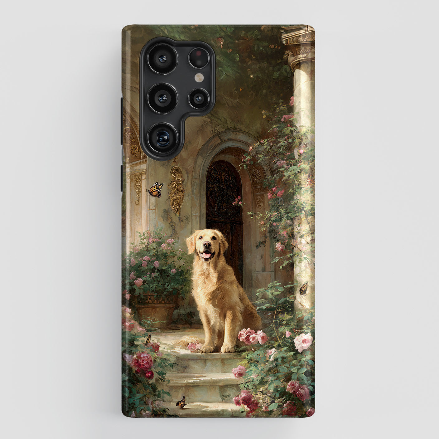 The Royal Golden Guardian Design Phone Case for Galaxy S series Phones