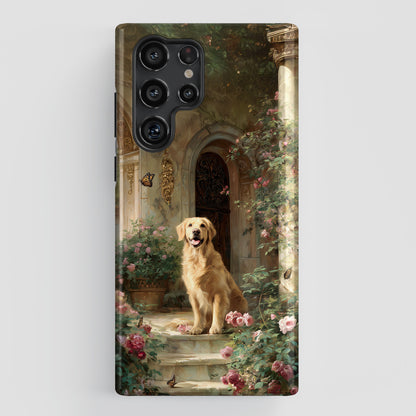 The Royal Golden Guardian Design Phone Case for Galaxy S series Phones