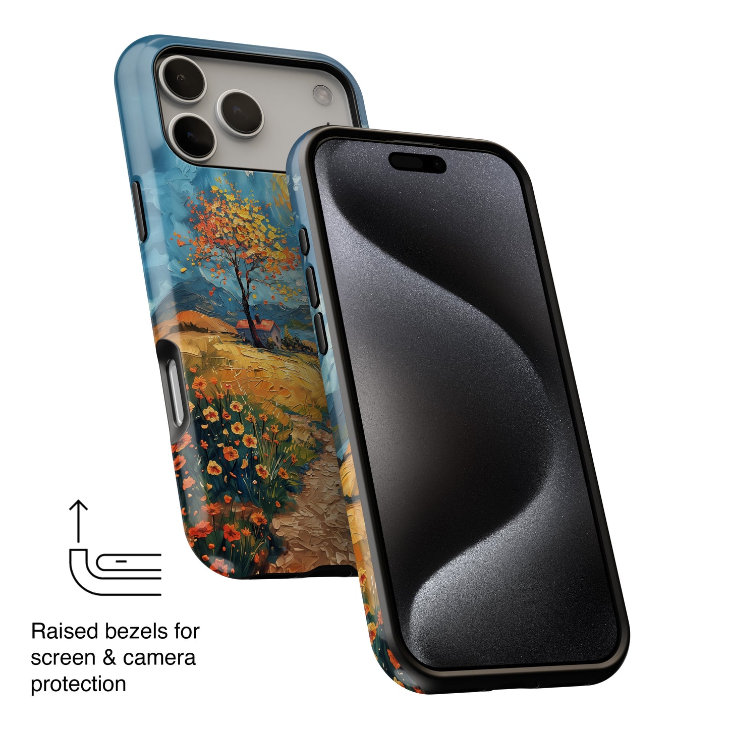 The Spring in Vincent Van Gogh Style Oil Painting Design iPhone Case