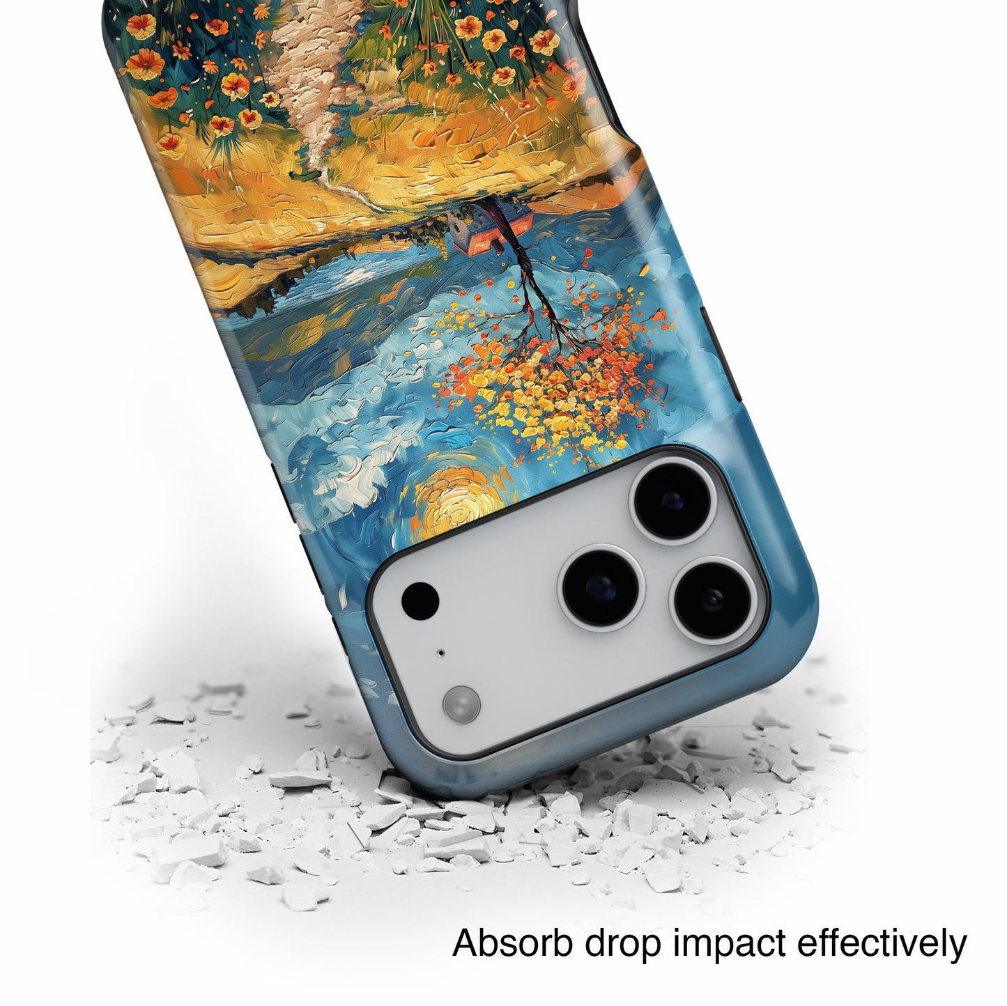 The Spring in Vincent Van Gogh Style Oil Painting Design iPhone Case
