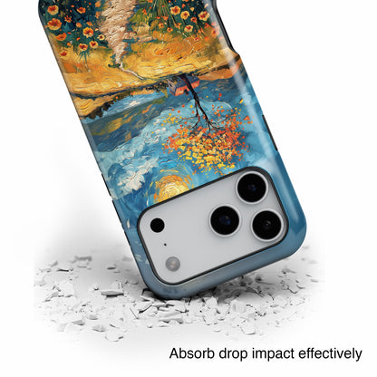 The Spring in Vincent Van Gogh Style Oil Painting Design iPhone Case