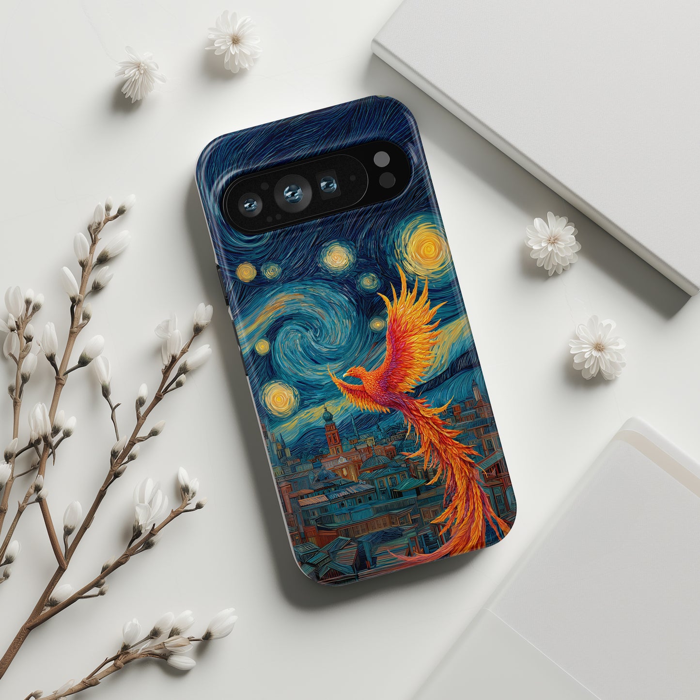 The Starfire Ascent Design Phone Case for Google Pixel