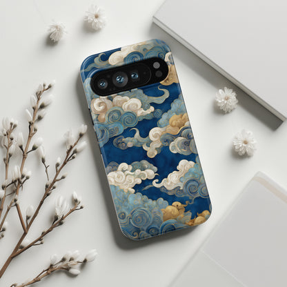 The Twilight Gradient – Celestial Cloud Design Phone Case for Google Pixel