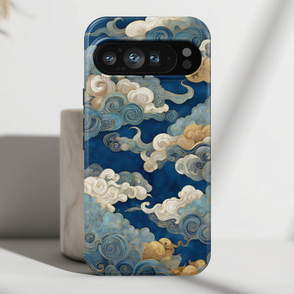 The Twilight Gradient – Celestial Cloud Design Phone Case for Google Pixel