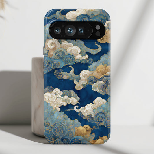 The Twilight Gradient – Celestial Cloud Design Phone Case for Google Pixel