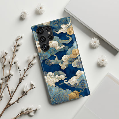The Twilight Gradient – Celestial Cloud Design Phone Case for Galaxy S series Phones