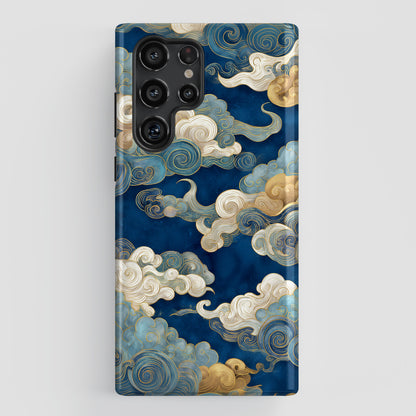 The Twilight Gradient – Celestial Cloud Design Phone Case for Galaxy S series Phones