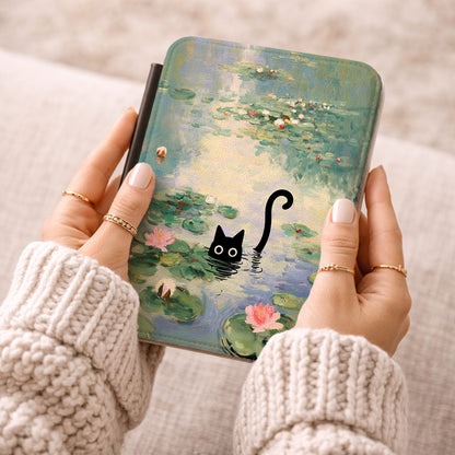 The Water Lily Lurker – Fine Art Parody Kindle Case