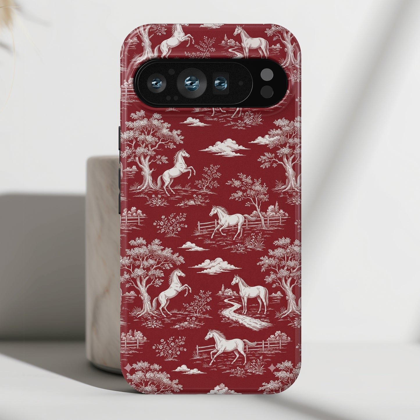 Toile de Cheval Design Phone Case for Google Pixel