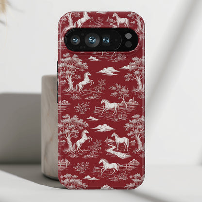 Toile de Cheval Design Phone Case for Google Pixel