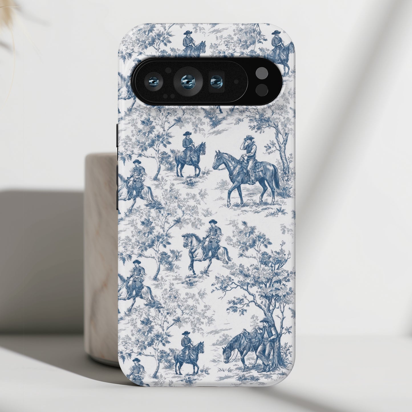 Toile de Cowboy Design Phone Case for Google Pixel