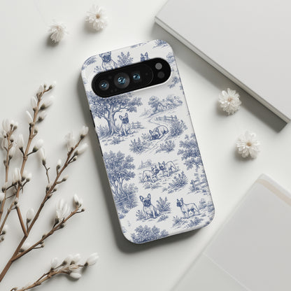 Toile de Frenchie Design Phone Case for Google Pixel