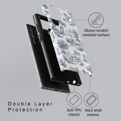 Toile de Golden Design Phone Case for Galaxy S series Phones