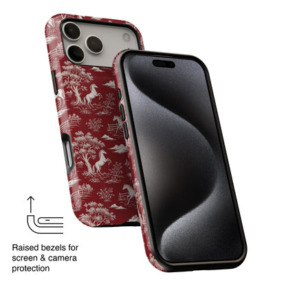 Toile de Cheval Design iPhone Case