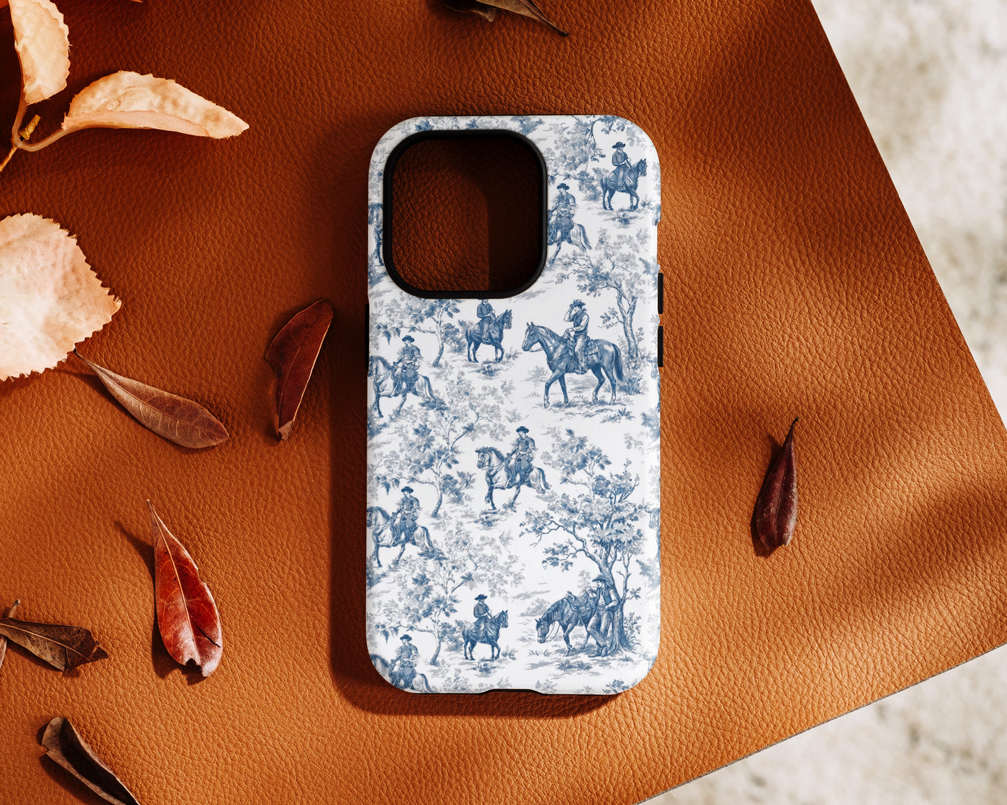 Toile de Cowboy Design iPhone Case