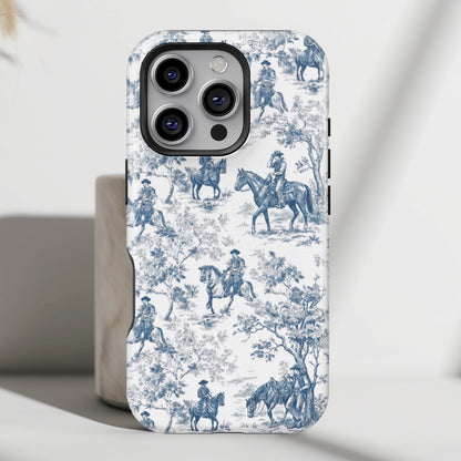 Toile de Cowboy Design iPhone Case
