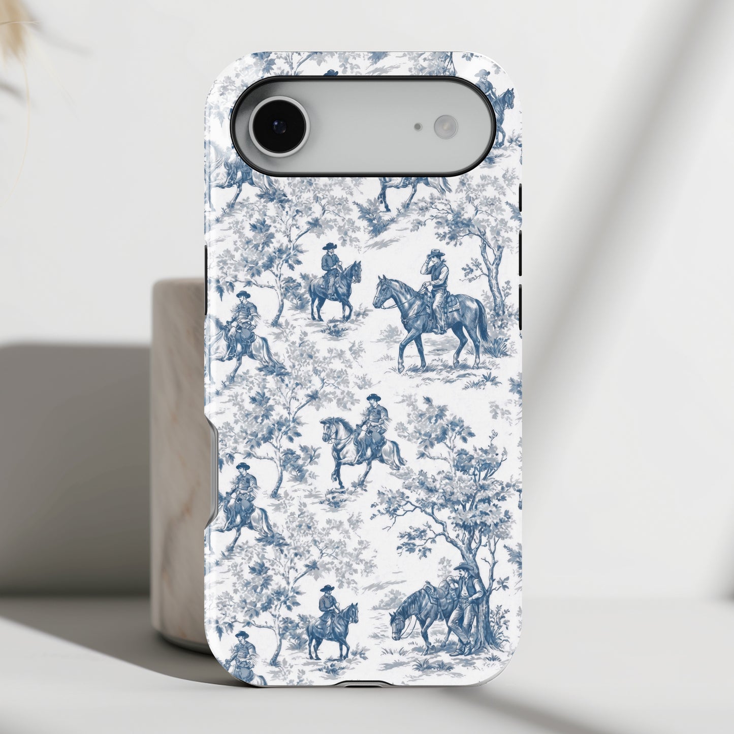 Toile de Cowboy Design iPhone Case