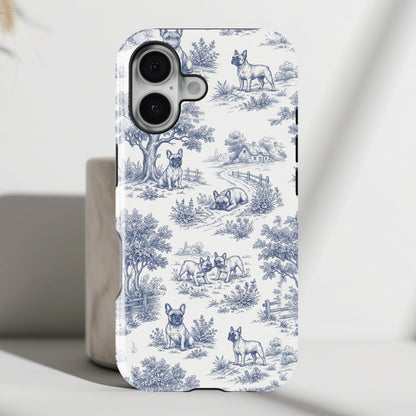 Toile de Frenchie Design iPhone Case