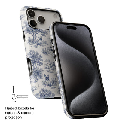 Toile de Frenchie Design iPhone Case