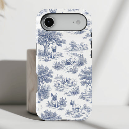 Toile de Frenchie Design iPhone Case