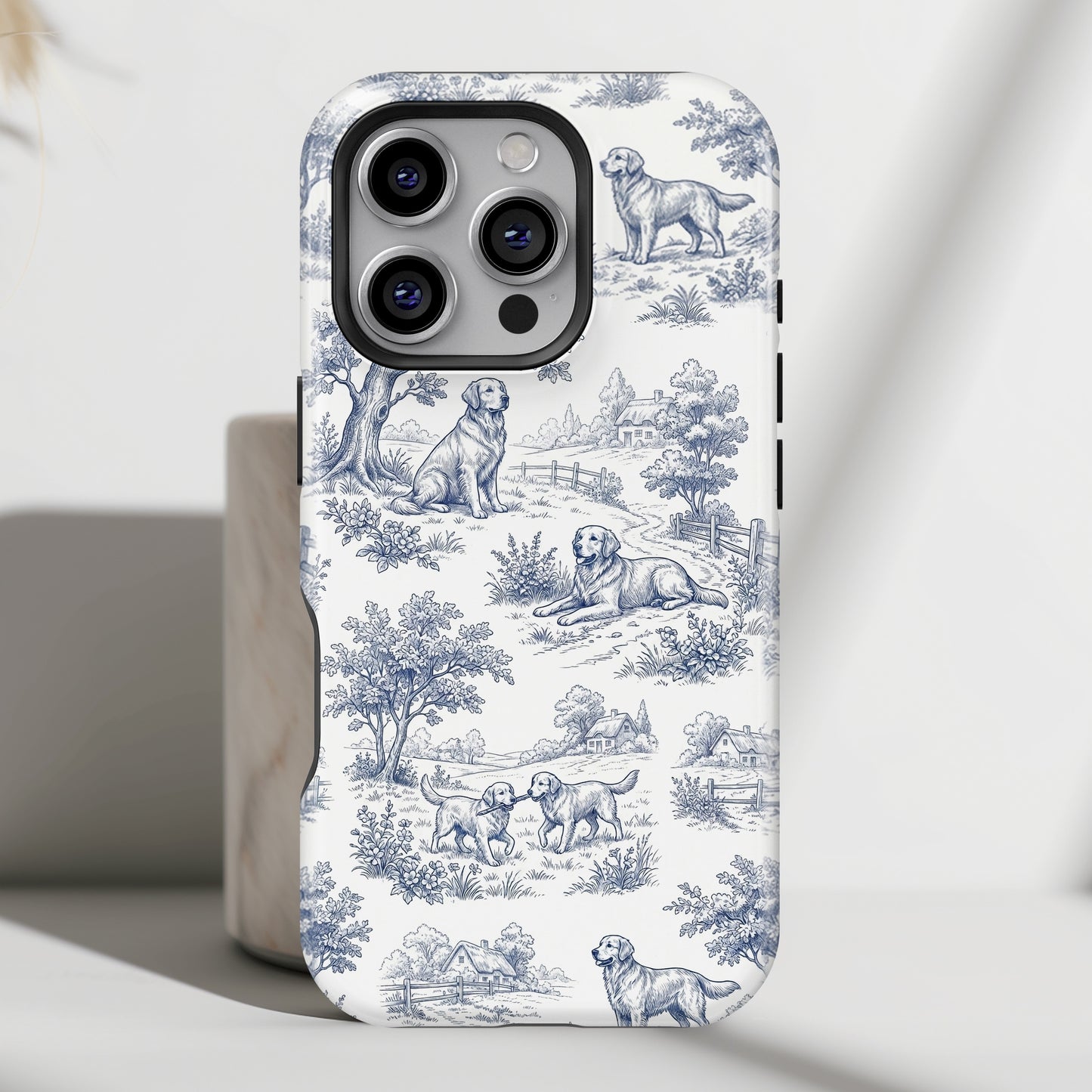 Toile de Golden Design iPhone Case