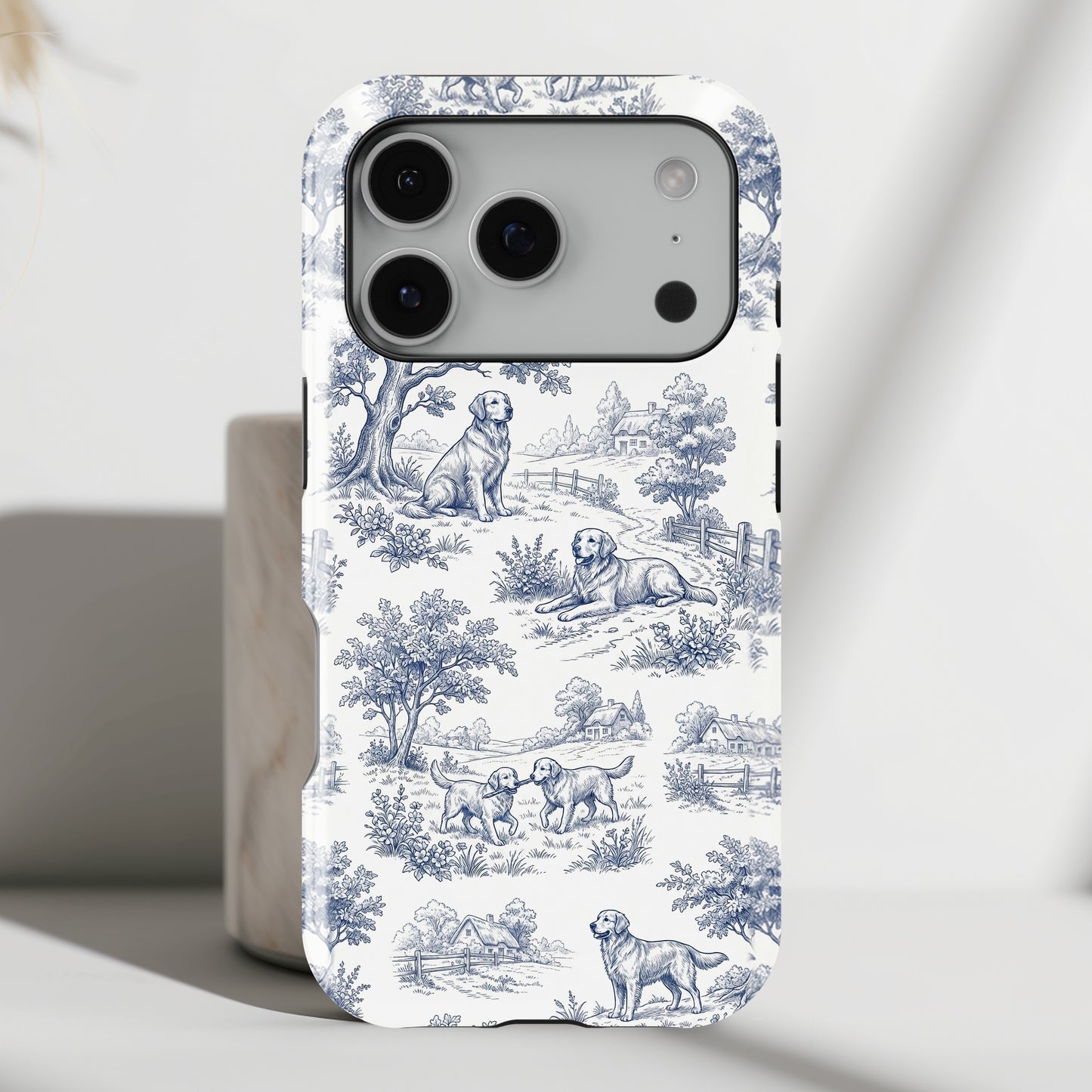 Toile de Golden Design iPhone Case