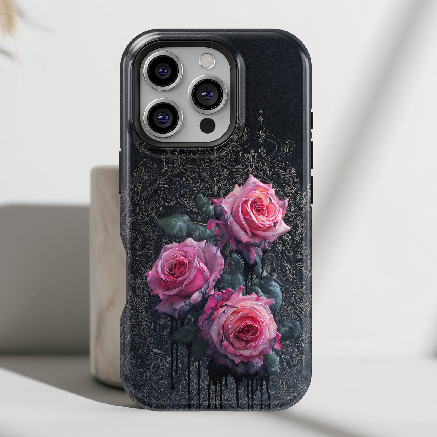 Victorian Noir Design iPhone Case