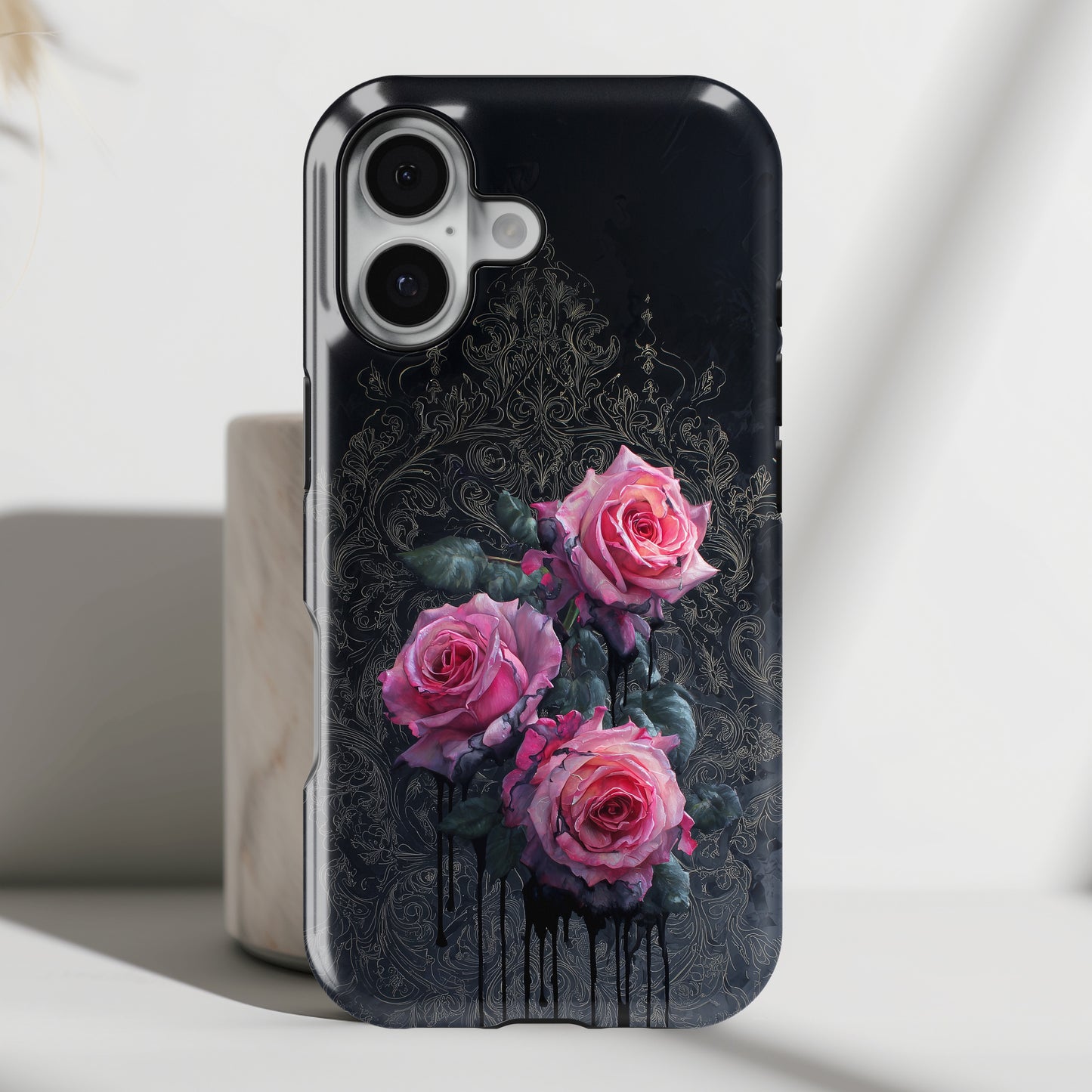 Victorian Noir Design iPhone Case