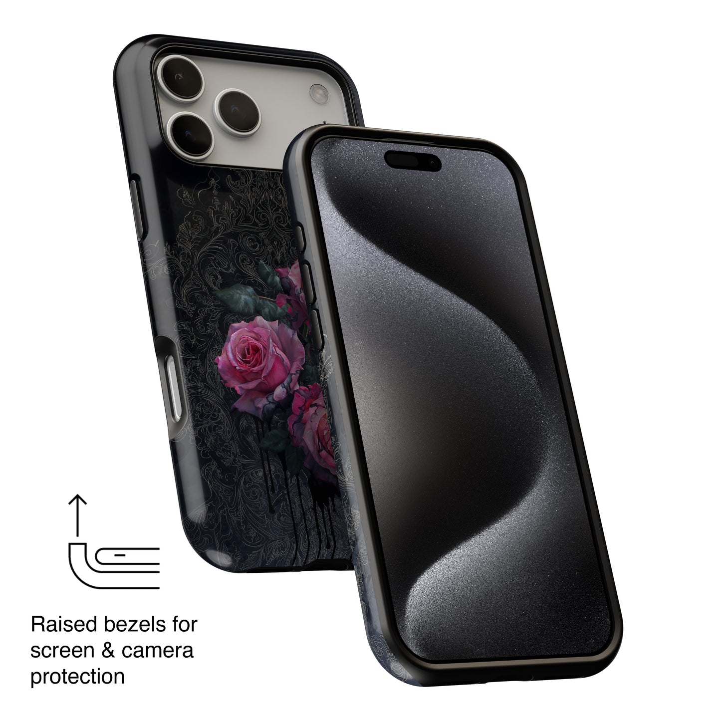 Victorian Noir Design iPhone Case
