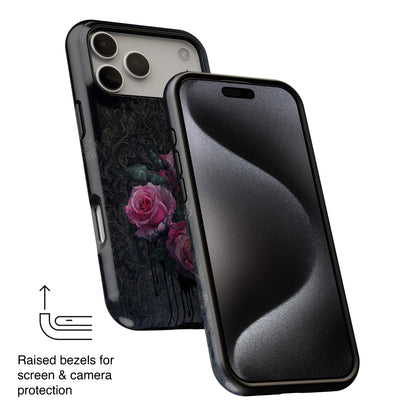 Victorian Noir Design iPhone Case