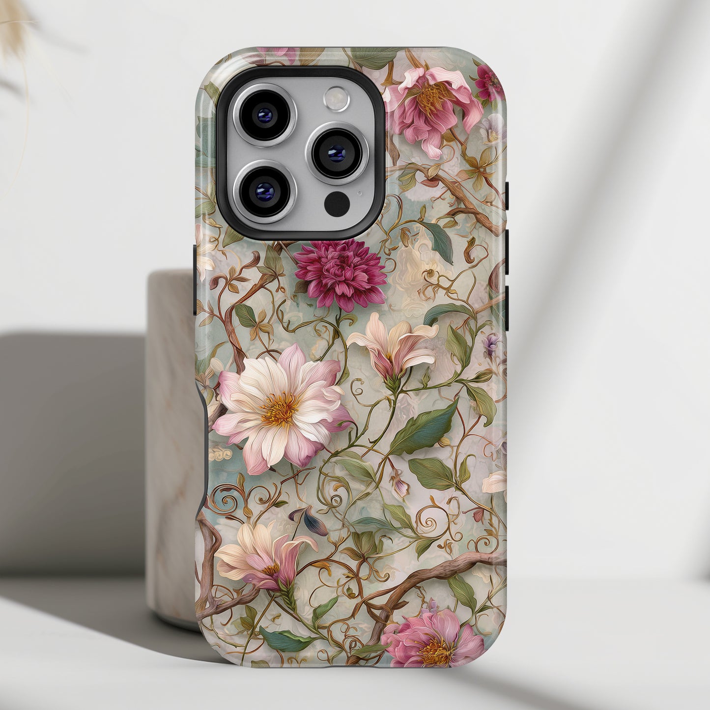 Victorian Vine Design iPhone Case